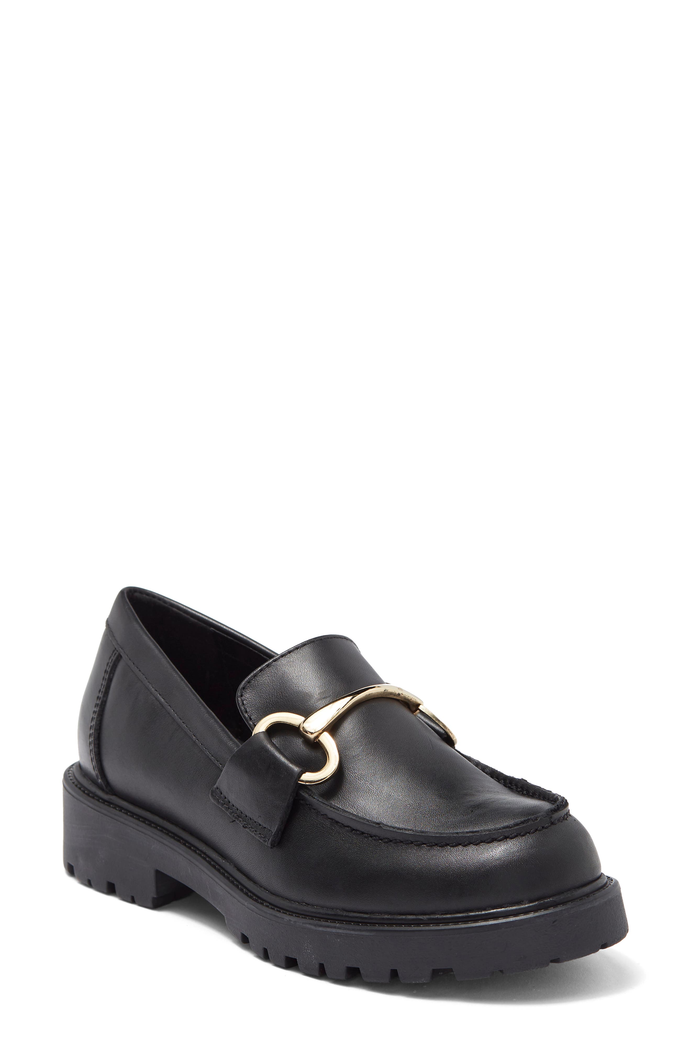 nordstrom rack black loafers