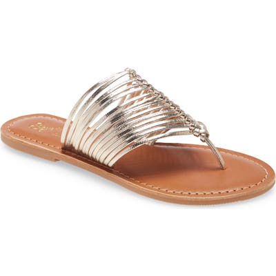 Seychelles Bright Eyed Flip Flop, Metallic