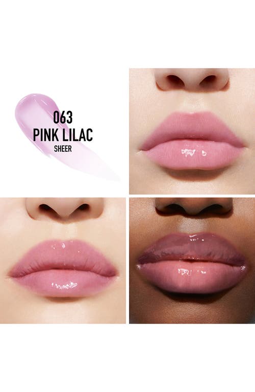 Dior Lip Addict Lip Maximizer Gloss In 063 Pink Lilac