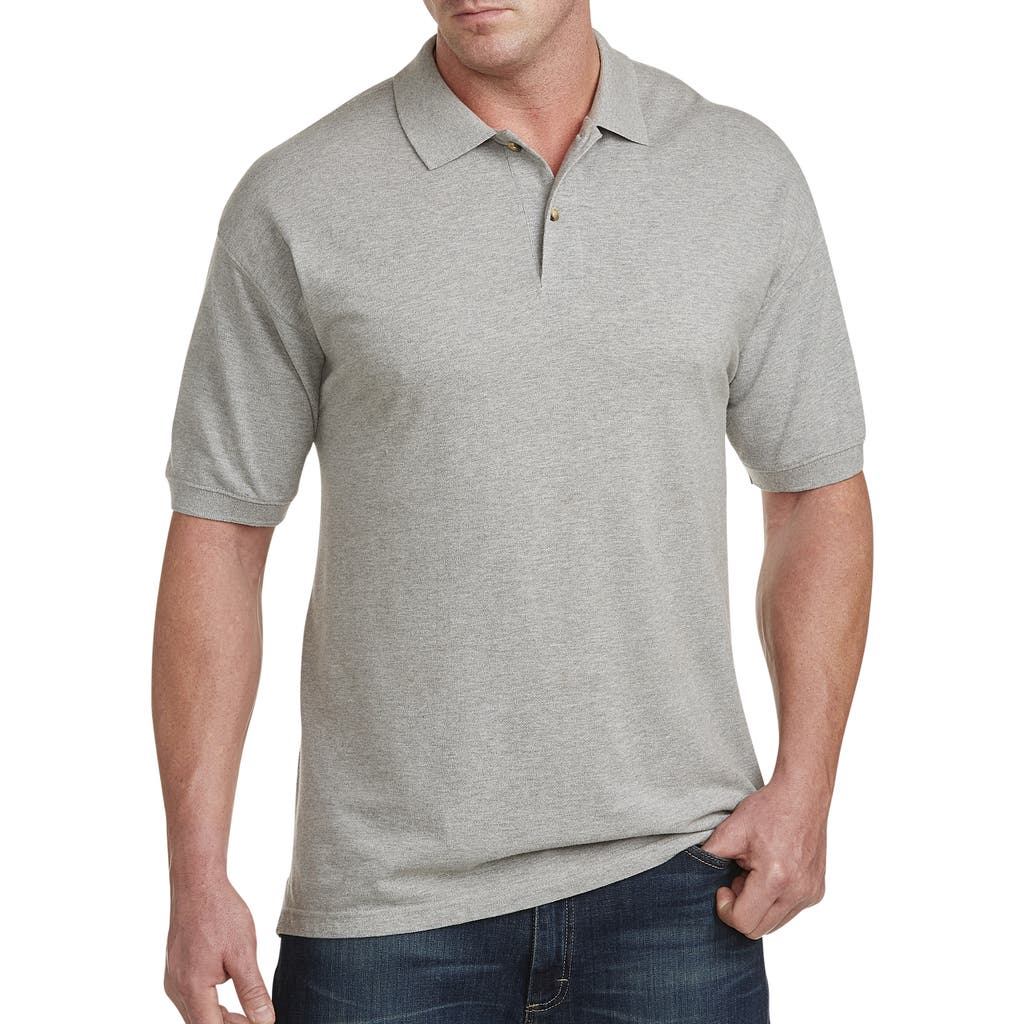 HARBOR BAY BY DXL HARBOR BAY BY DXL BIG & TALL PIQUÉ POLO SHIRT