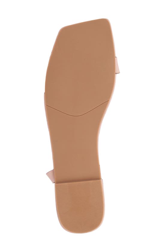 Fashion To Figure Sammie Imitation Pearl Sandal In Nude