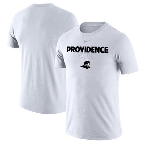 Nike White Providence Friars 2023 On Court Bench T-Shirt