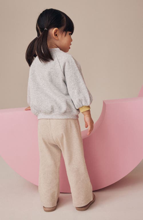 Shop Next Kids' Bear Appliqué Knit Baseball Jacket In Grey
