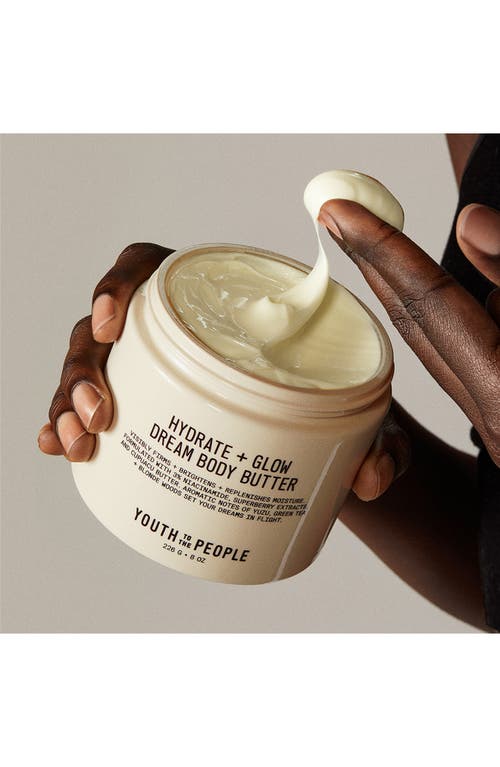 Shop Youth To The People Superberry Firm + Glow Dream Body Butter With Niacinamide, Hyaluronic Acid + Ant In No Color