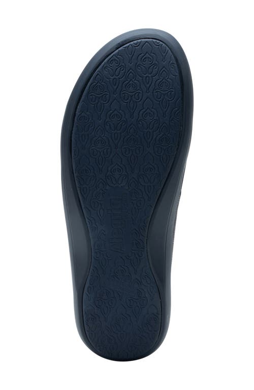 Shop Alegria By Pg Lite Duette Loafer In Swirl Wind Navy