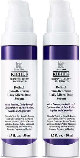 Kiehl's Ladies Retinol Skin Renewing Daily Micro Dose Serum 1.7 oz Skin  Care 3605972526489