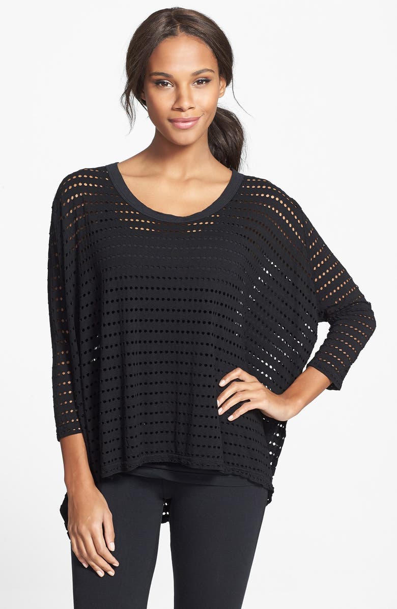 Hard Tail 'Holey' Jersey Knit Tee | Nordstrom