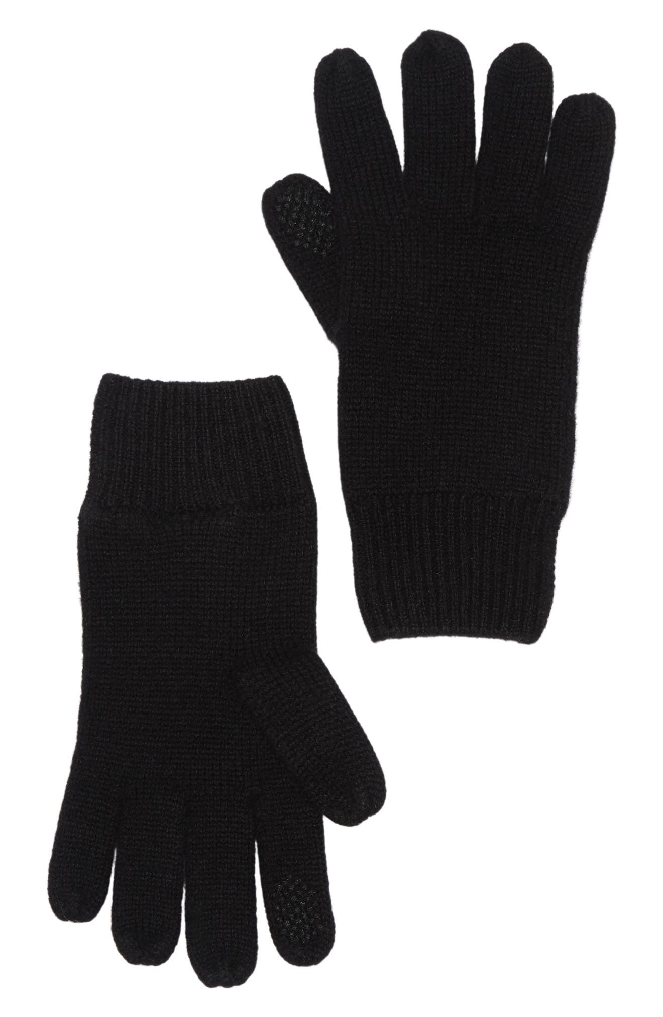 vince cashmere gloves