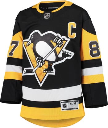  Outerstuff Youth Sidney Crosby Pittsburgh Penguins Home Premier  Jersey (Small-Medium) Black : Sports & Outdoors