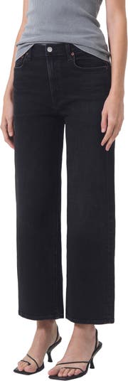 AGOLDE Harper Crop Wide Leg Jeans Nordstrom