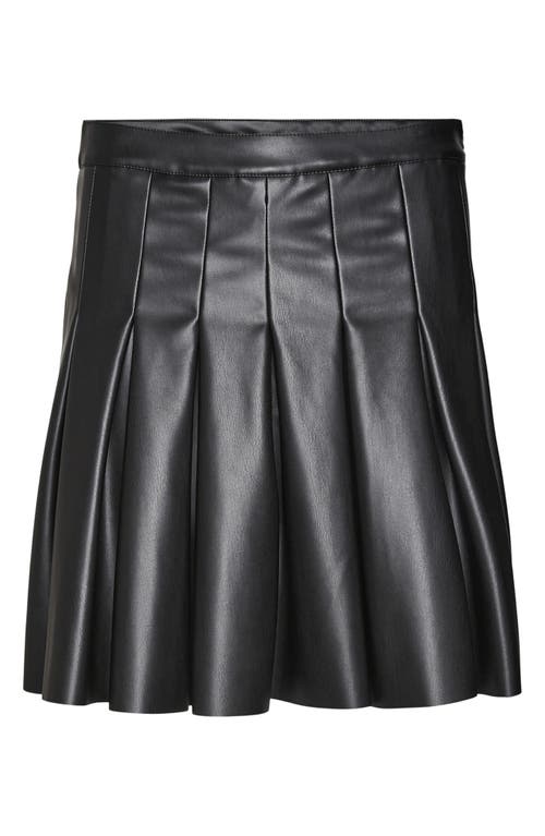 Shop Noisy May Paulo High Waist Pleated Skirt In Black