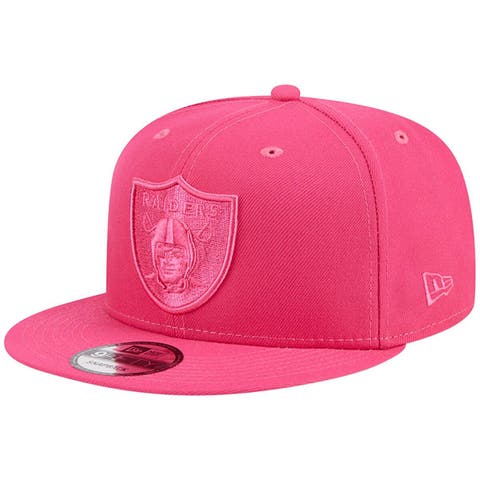 Las Vegas Raiders New Era 2022 NFL Crucial Catch 39THIRTY Flex Hat -  Pink/Black