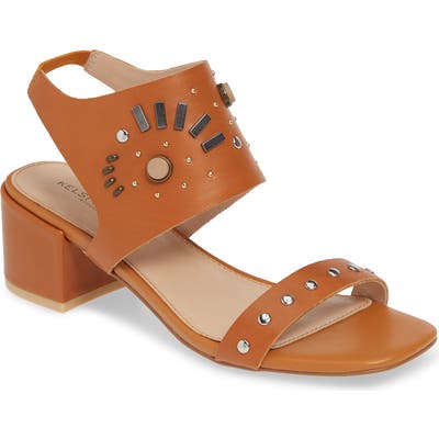Kelsi Dagger Brooklyn Studded Sandal, Brown