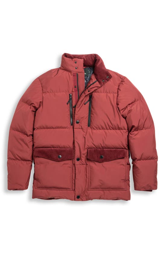 RODD & GUNN OHAU WATER RESISTANT DOWN PUFFER JACKET
