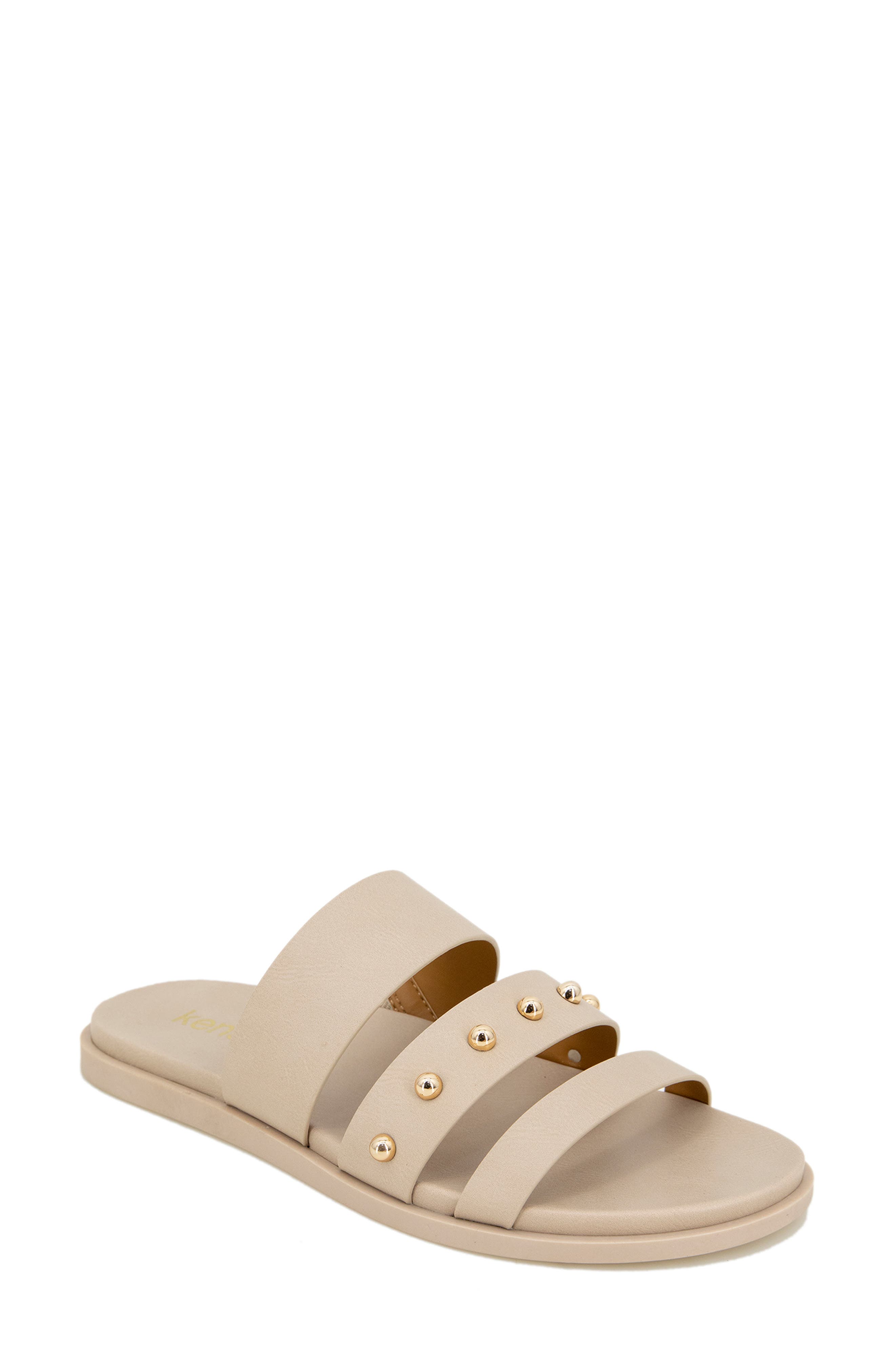 kensie sandals black