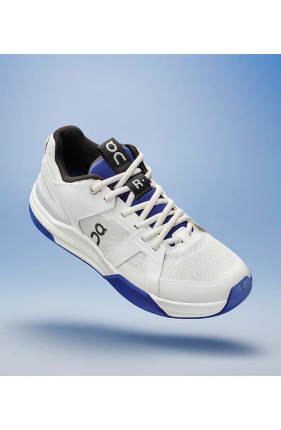 Shop On The Roger Clubhouse Pro Tennis Sneaker In Undyed/ Indigo