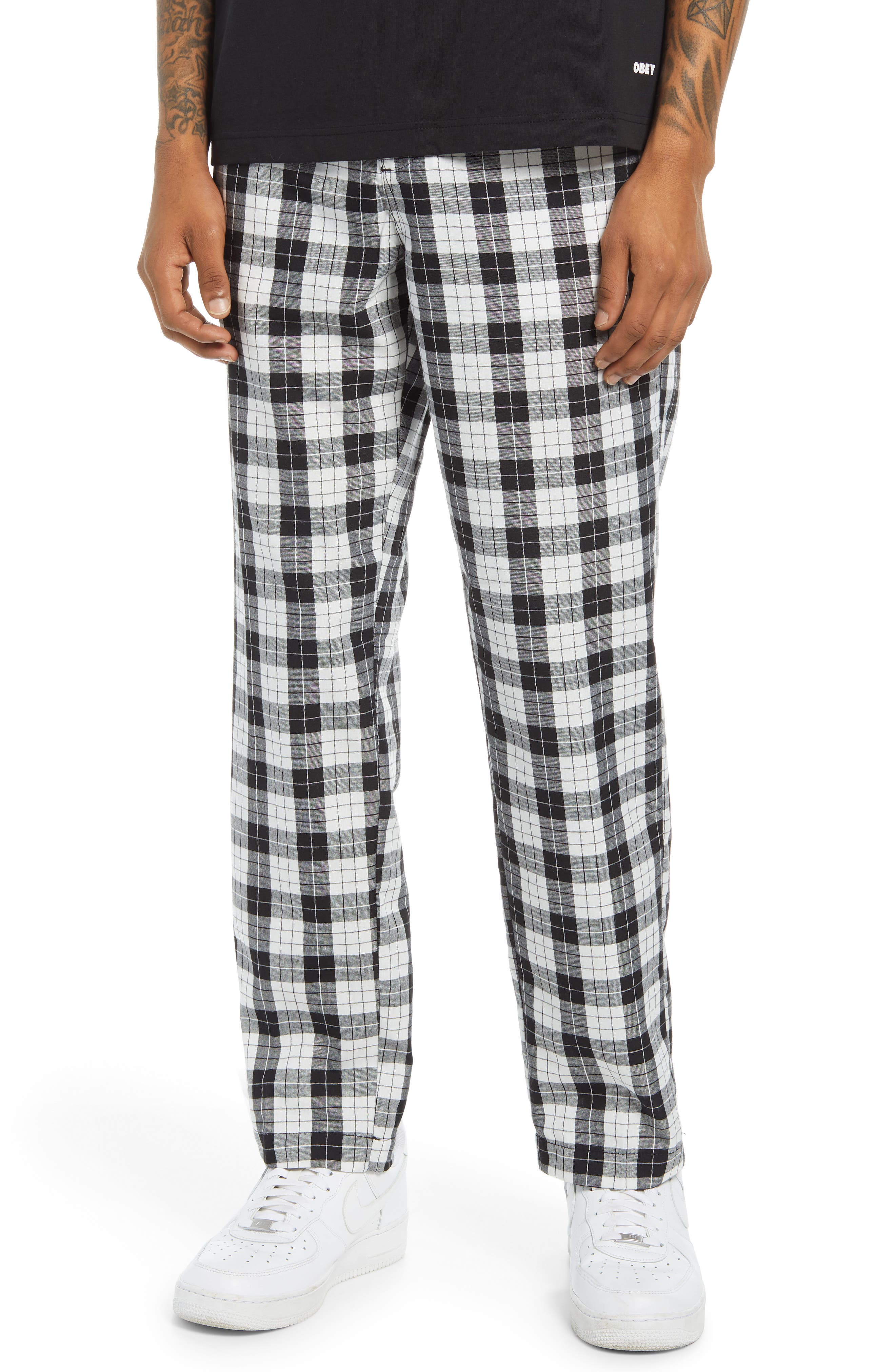 big and tall plaid golf pants