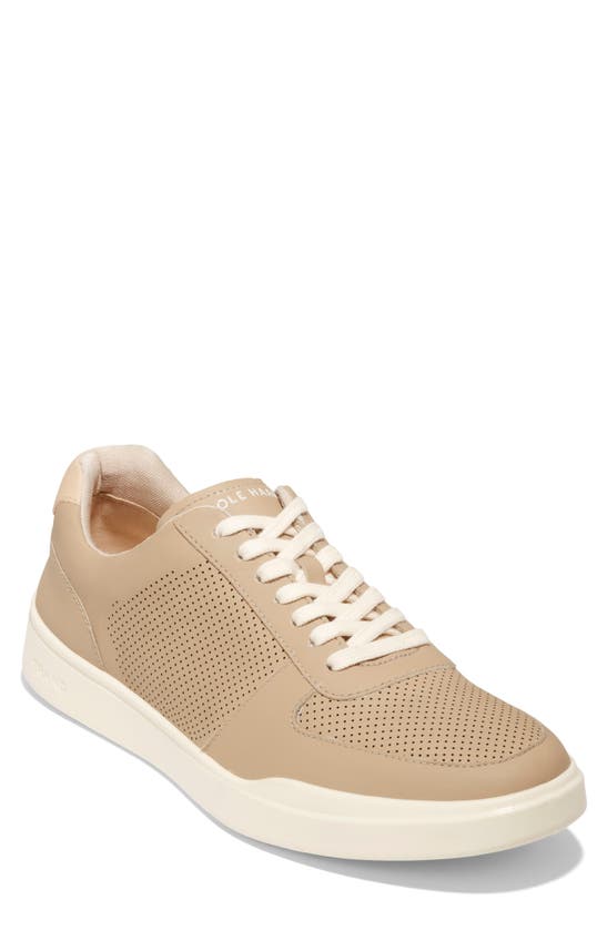 Cole Haan Grand Crosscourt Modern Perforated Sneaker In Starfish ...