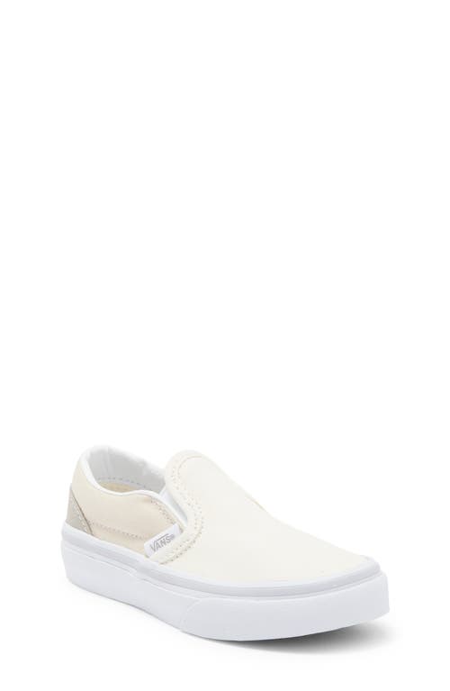 Vans Kids' Classic Slip-On Sneaker Natural Multi/True White at Nordstrom, M