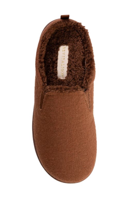 Revitalign Dundee Orthotic Slipper In Bison