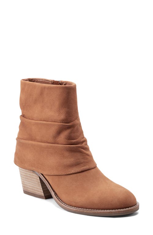 Earth® Savvy Ruched Bootie in Brown 