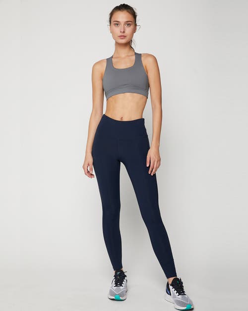 Rebody Active Incline Silkiflex High Waist Leggings 26" In Cool Navy