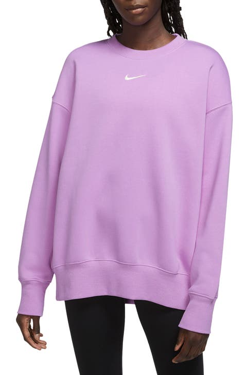 Nike Women's Minnesota Vikings Arch Team Purple Crew Sweatshirt