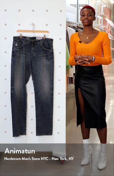 AG Graduate Slim Straight Leg Jeans 
