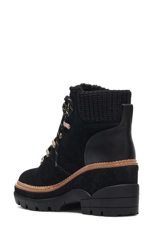 Kate Spade New York Willow Wedge Hike Bootie In Black