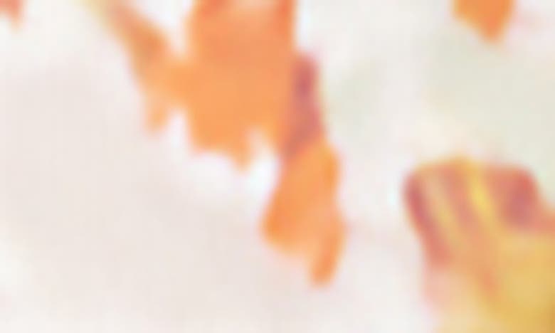 Bardot Zelina Floral Minidress In Orange Abstract