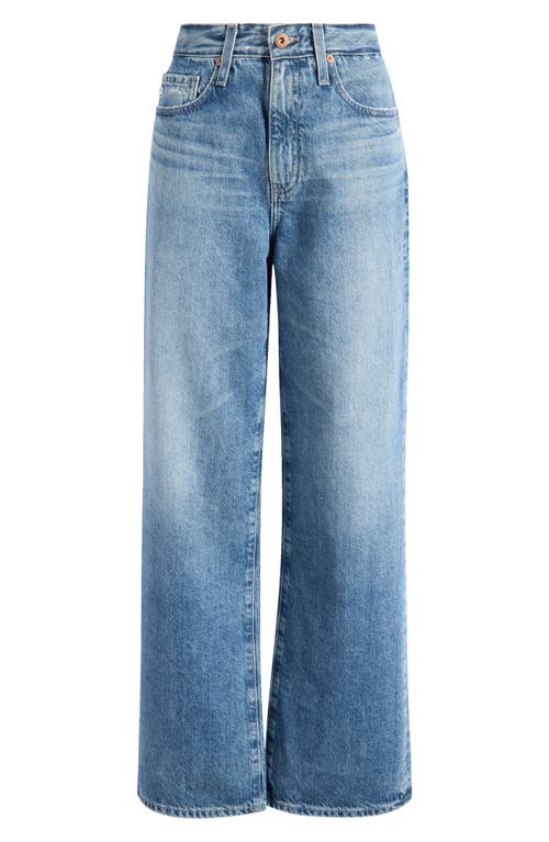 Ag Hattie High Rise Barrel Leg Jeans In Flashback In Castlebay