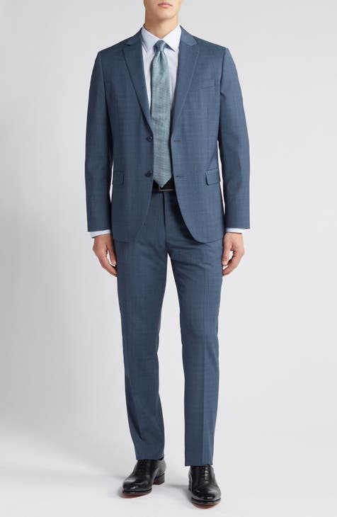 Solid Virgin Wool Suit