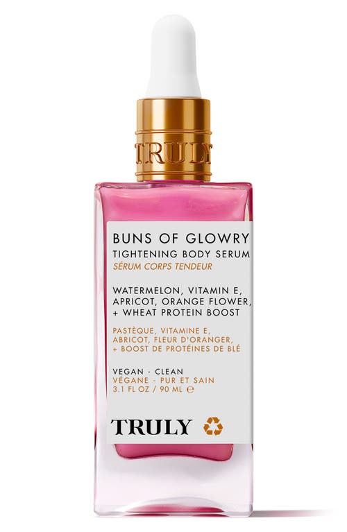 Truly Beauty Buns Of Glowry Tightening Body Serum In No Color