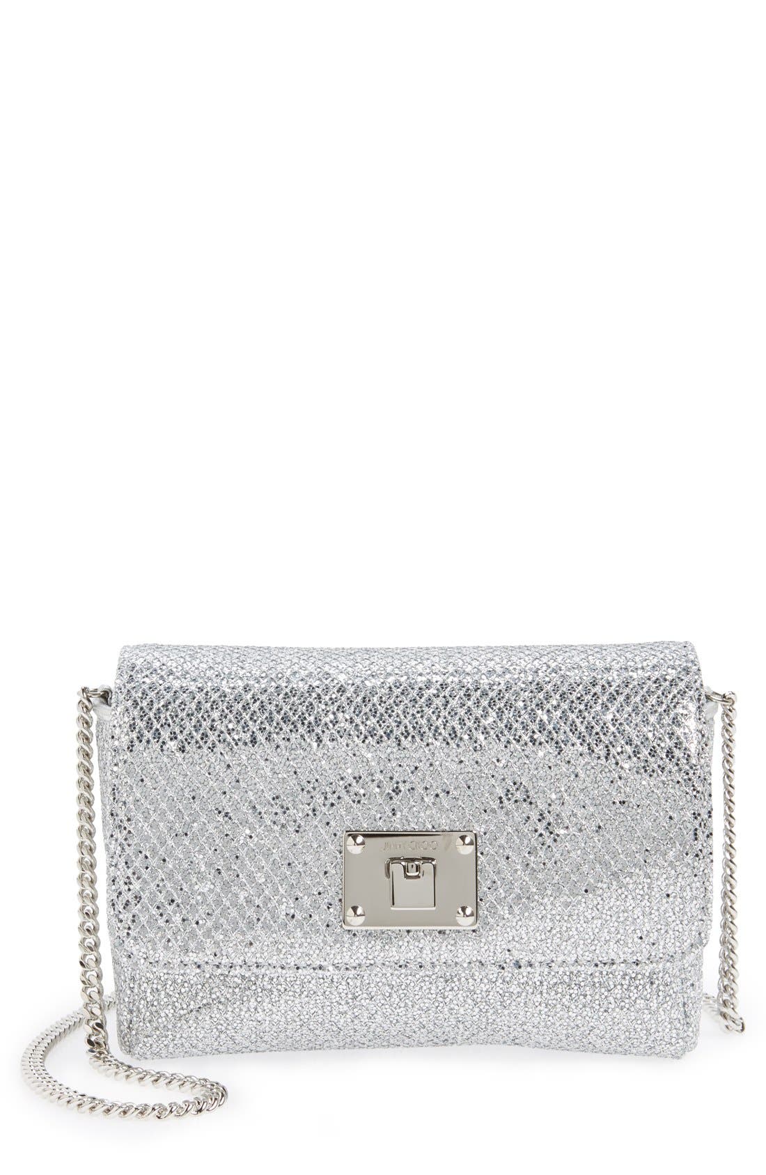 Jimmy Choo 'Ruby' Glitter Clutch Nordstrom