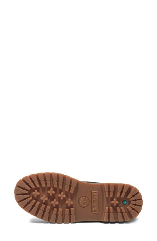 Timberland Stone Street Faux Fur Lined Bootie In Black Nubuck