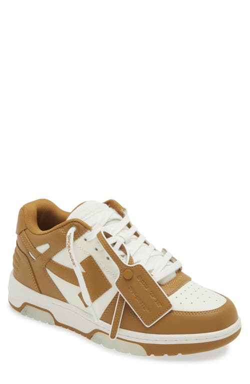 Shop Off-white Out Of Office Sneaker In White - Light Brown