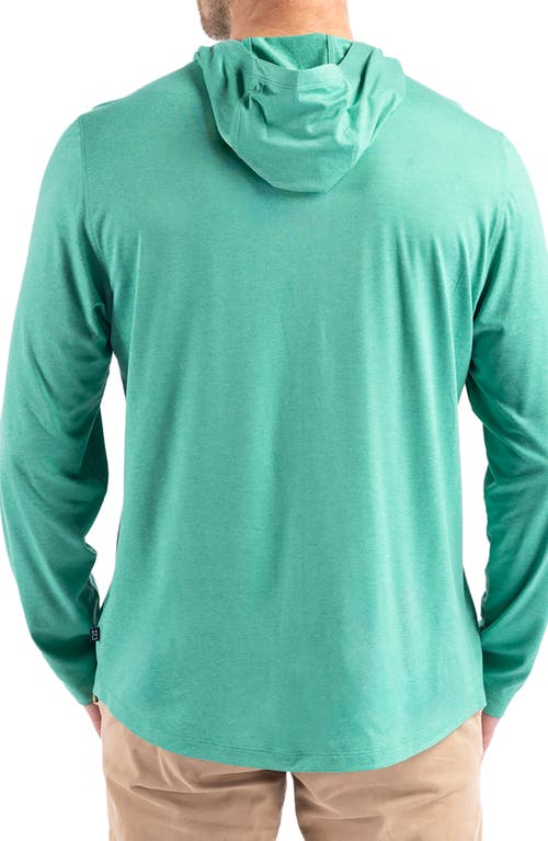 Shop Cutter & Buck Performance Hoodie In Kelly Green