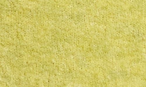 Shop Karen Kane Funnel Neck Bouclé Sweater In Moss