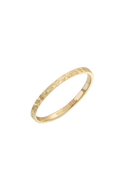 14K Gold Stackable Ring in 14K Yellow Gold