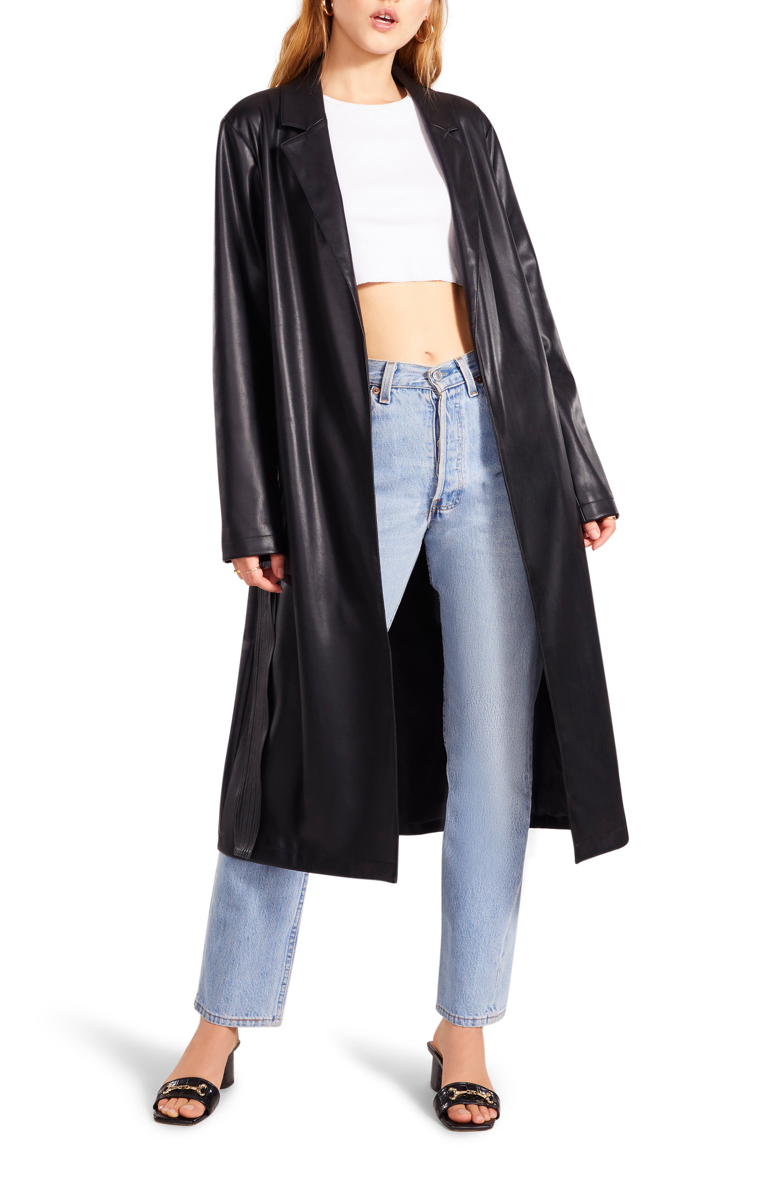 bb dakota red leather jacket