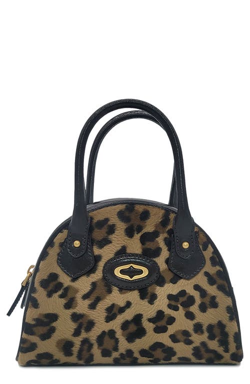 Shop Oryany Bestie Leather Tote In Leopard