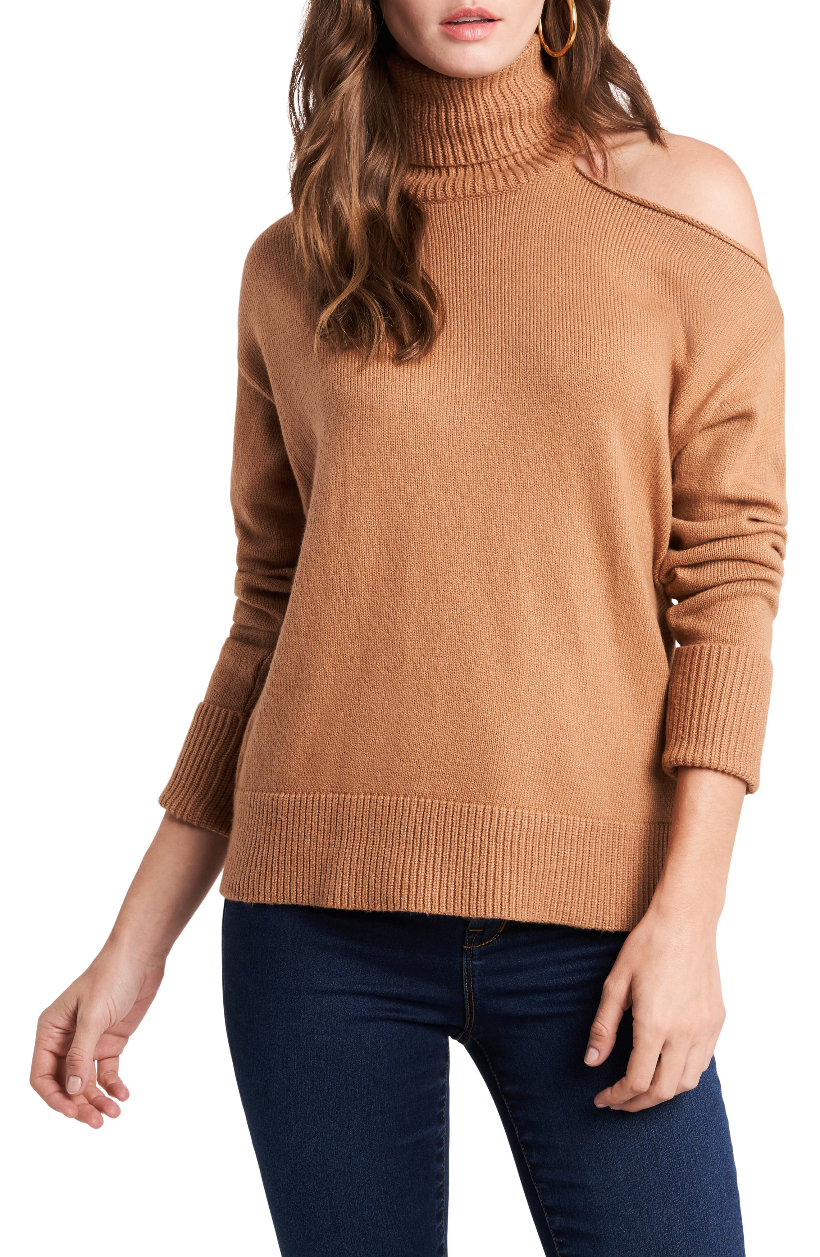 1.STATE CUTOUT SHOULDER TURTLENECK SWEATER,193768971856