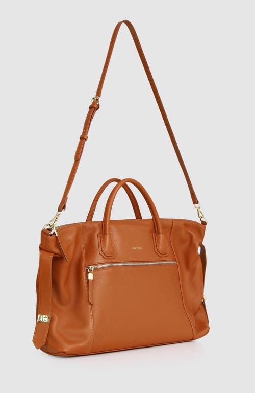 Belle & Bloom Wild Heart Weekender Bag In Camel