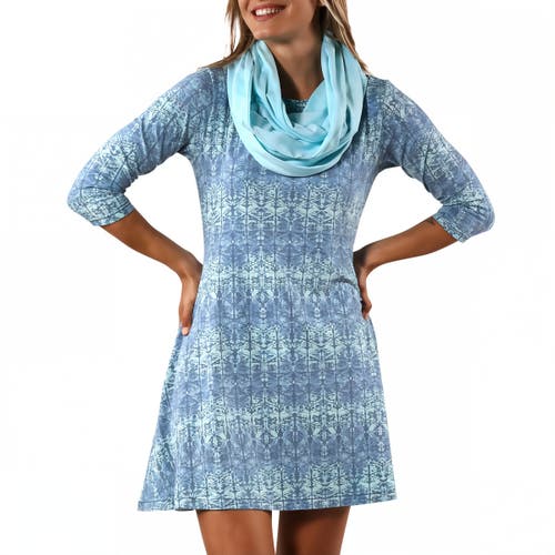 Uv Skinz Packable Infinity Scarf In Glacier