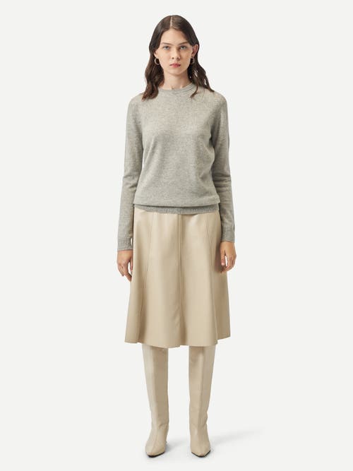 Gobi Cashmere Crew Neck Sweater In Dawn Blue