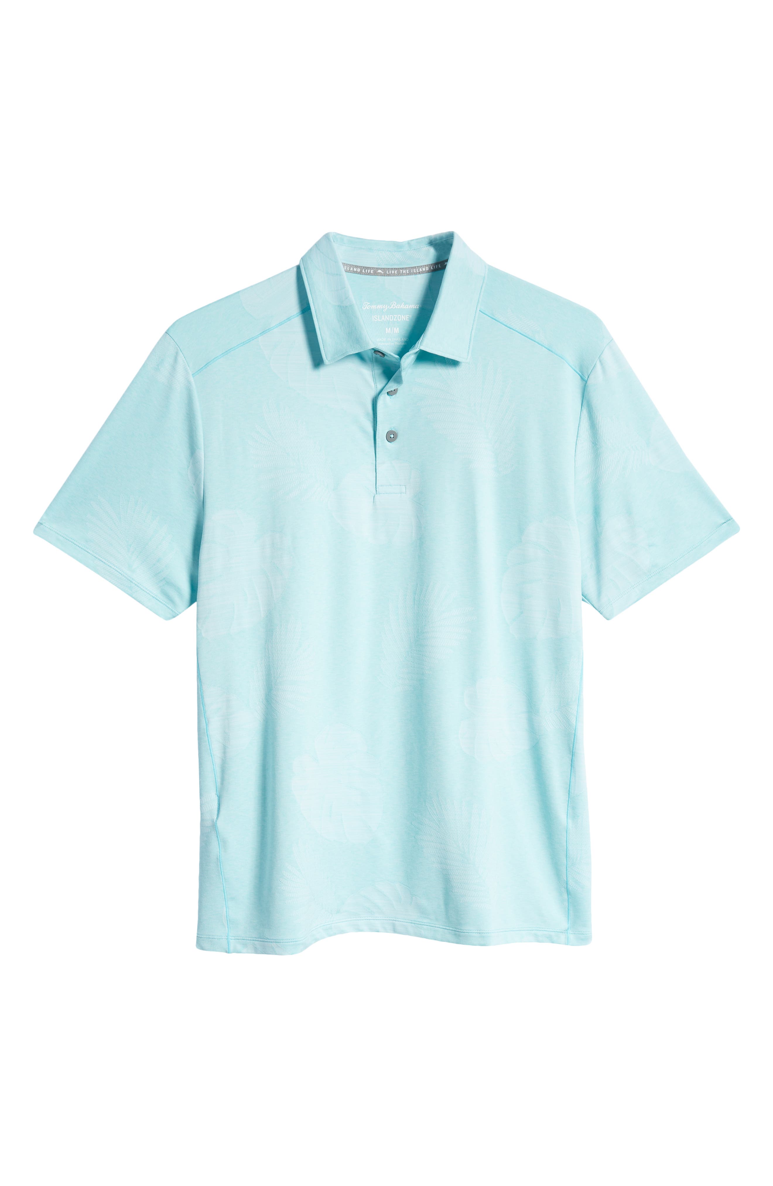 Tommy Bahama Men's Palm Coast Delray Frond IslandZone® Polo in Daytona  Peach