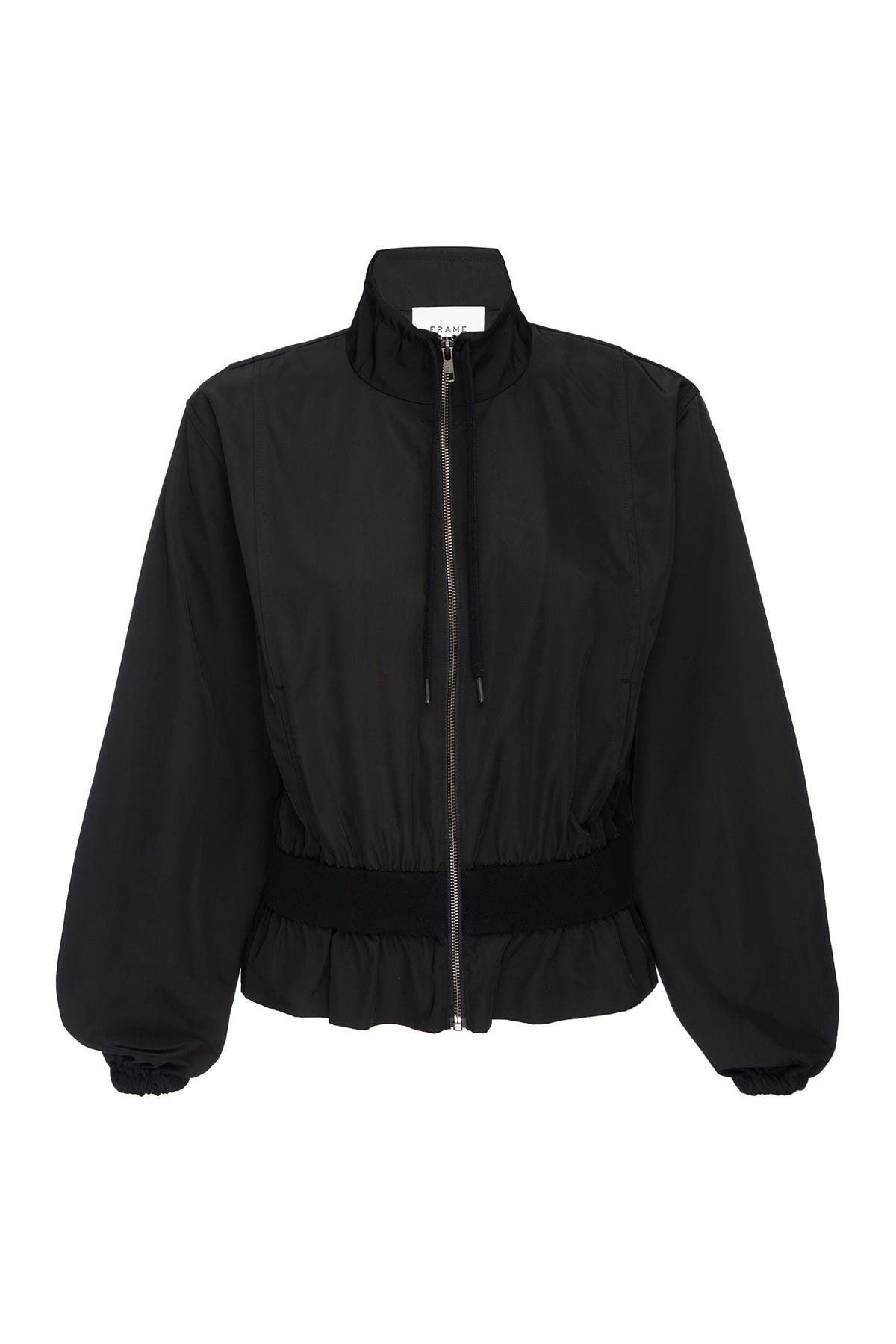 cropped nylon jacket