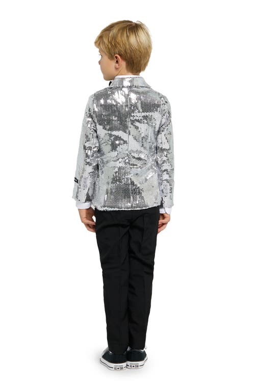 Opposuits Kids' Sequin Sport Coat In Silver