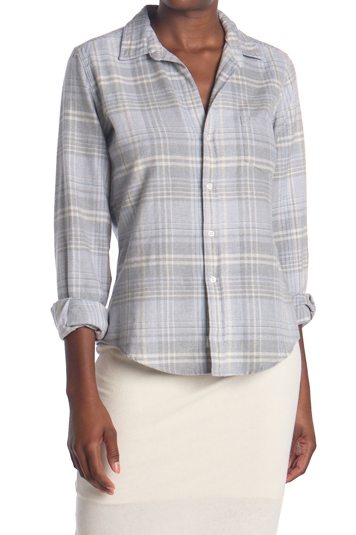 Frank Eileen Barry Plaid Flannel Classic Tailored Fit Shirt Nordstrom Rack