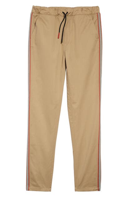BURBERRY CURRAN ICON WOVEN PANTS,8011558
